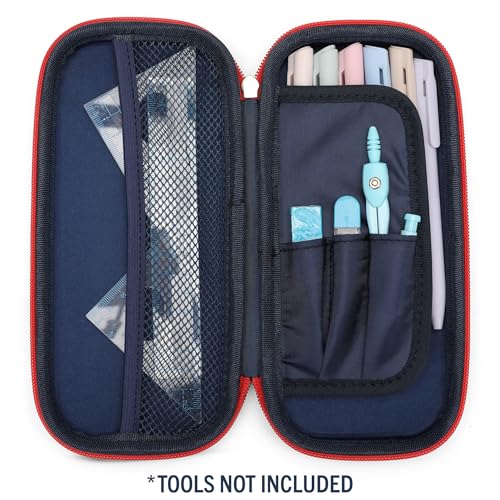 Nautica Kids Luggage - 18" Airline Approved Rolling Hardside Upright Carry-on Suitcase Set with Wheels (Nautica Peace | 5pc School Set) - color: Nautica Peace | 5pc School Set