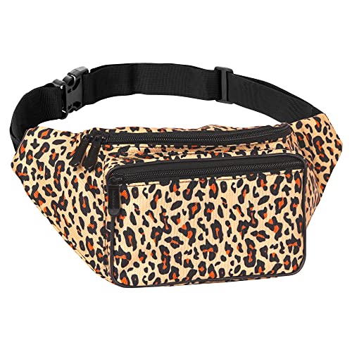 SoJourner Waterproof Fanny Pack, Cheetah - color: Cheetah