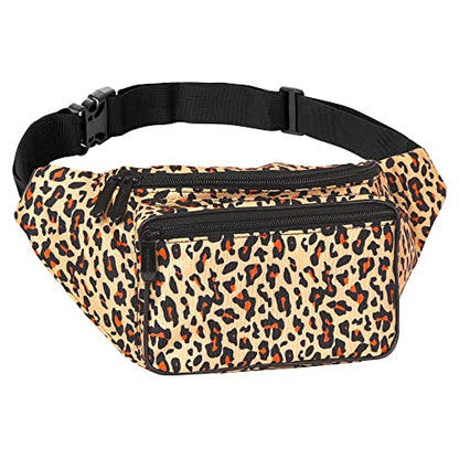 SoJourner Waterproof Fanny Pack, Cheetah - color: Cheetah