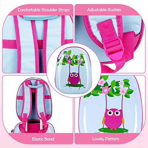 KOTEK Kids Carry On Luggage Set, 16" Hardside Rolling Suitcase with Spinner Wheels, Travel Rolling Luggage for Boys Girls (Deer) - color: Deer