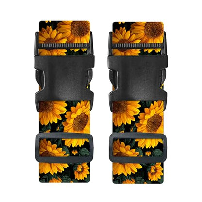Nuxovilar Luggage Straps Set for Suitcase 1.96x90.5in Polyester - color: YMi04299, size: 1.96"x90.5"