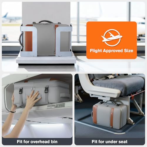 Exquisite Travel Laptop Backpack, Flight Approved Size Carry on Bag (25L) - color: Gray, size: L (7x11x16.8")