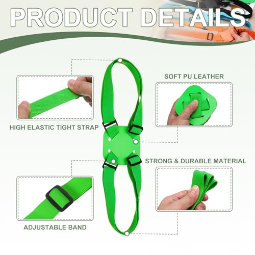 Adjustable Luggage Straps 39-79" Suitcase High Elastic Strap,Green - color: Green