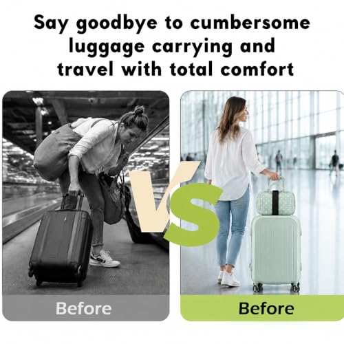 Heavy Duty Luggage Strap(4 Pack), Adjustable Luggage Straps for Travel Luggage Bag Closure, Easy Identification Travel Accessories, Black - color: Black