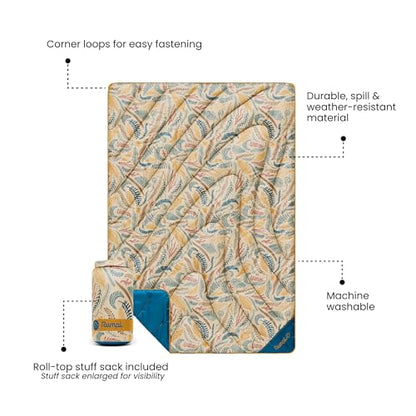 Rumpl Original Puffy Mini Blanket for Camping and Outdoors