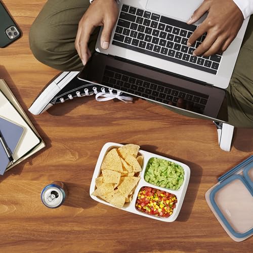 OXO Good Grips Prep & Go 4.1 Cup Divided Food Storage Container -Ocean Blue - color: Ocean Blue, style: 4.1 Cup Divided
