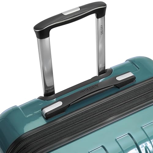 DELSEY PARIS Helium Aero 스피너 휠이 있는 확장 가능한 하드사이드 수하물, 메탈릭 그린., 2개 세트(21/28), Helium Aero 스피너 휠이 있는 확장 가능한 하드사이드 수하물 - color: 메탈릭 그린., size: 2개 세트(21/28)