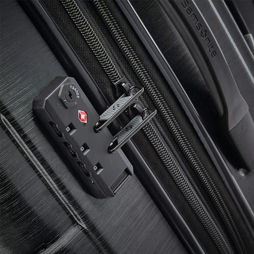 Samsonite Centric 2 Hardside Expandable Luggage with Spinner Wheels, Black, 3-Piece Set (20/24/28) - color: Black, size: 3-Piece Set (Carry on/Medium/Large)