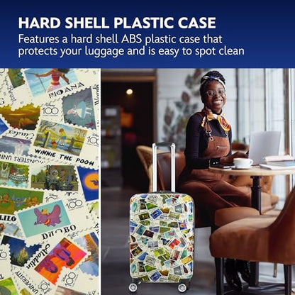 FUL Disney Stamps 22 Inch Carry On Luggage, Multi - size: 22 Inch