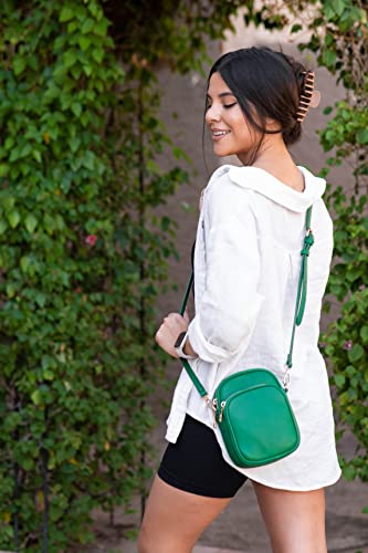 Mali+Lili, Josie Triple Zip Crossbody Bag - color: Light Grey