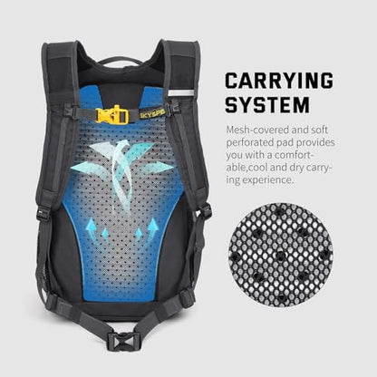 SKYSPER Small Hiking Backpack, 20L/30L Lightweight Travel Backpacks Hiking Daypack for Women Men - color: Lantc20-darkgray, size: 30 l