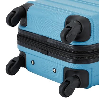 Travelers Club Phoenix Luggage, Blue Moon, 22-Inch Carry-On - color: Blue Moon, size: 1-Piece (22" Carry-On)