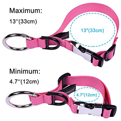 Wisdompro Jacket Gripper Travel Strap, Add a Bag Luggage Straps - Hot Pink - color: Hot Pink