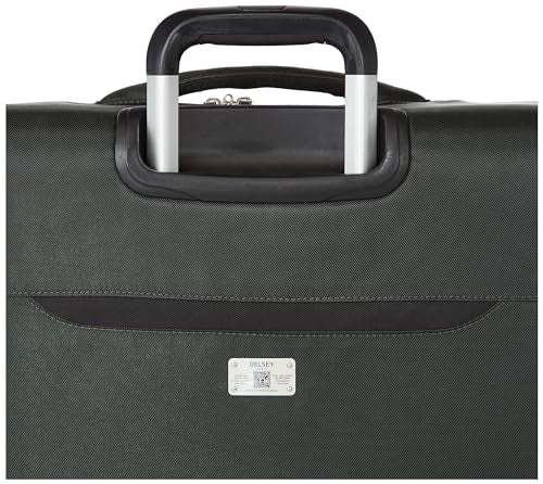 DELSEY PARIS Sky Max 2.0 Softside Expandable Luggage with Spinner Wheels, Green, Checked-Large, 28 Inch - color: Green, size: Checked-Large, 28 Inch