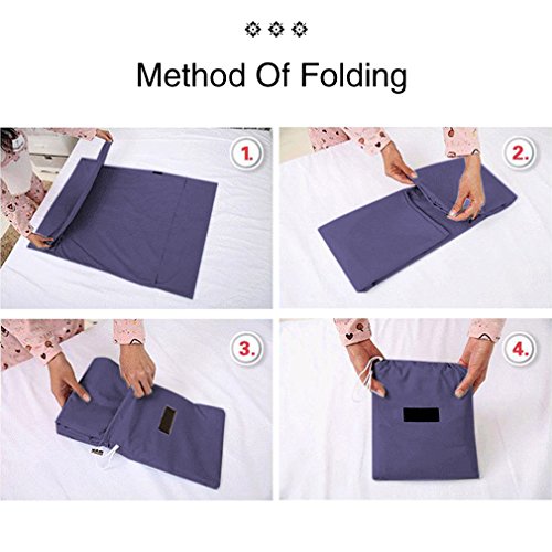 Sleeping Bag Liner All-Season Travel Sleep Sack for Adults - color: Purple, size: 83x63"