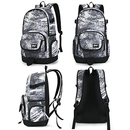 rickyh style School Backpack Travel Bag for Men & Women Lightweight College - color: 04 Ink