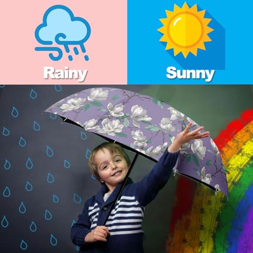 Small Travel Folding Umbrella for Girl - color: TE