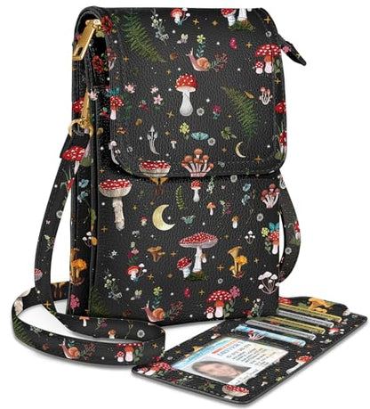 Miss Adola Small Crossbody Phone Purse for Women - color: Mushroom