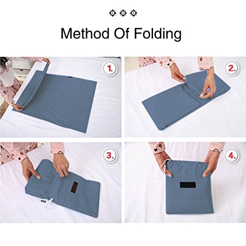 Sleeping Bag Liner All-Season Travel Sleep Sack for Adults - color: Blue, size: 83x46"