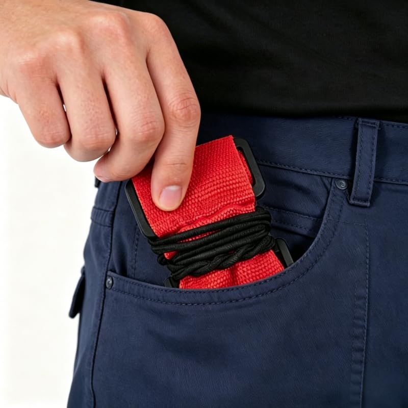Adjustable Luggage Straps, 2pcs Blue + 2pcs Red - color: 2pcs blue+2pcs red