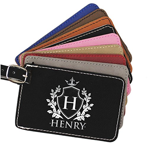 My Personal Memories, Monogrammed Luggage Tag - Engraved Personalized Custom Traveler Gift