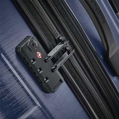 Samsonite Centric 2 Hardside Expandable Luggage with Spinners | True Navy | 2PC SET (Carry-on/Medium) - color: True Navy, size: 2-Piece Set (Carry-on/Medium)