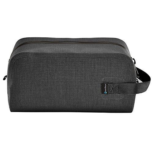 DoppSåk Waterproof & Leak-Proof Travel Toiletry Bag | Large, Black - color: Black, size: Large