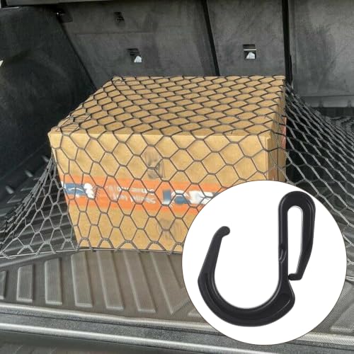 12PCS Plastic S Shaped Cargo Net Hook Clips Elastic Car Mesh Hooks