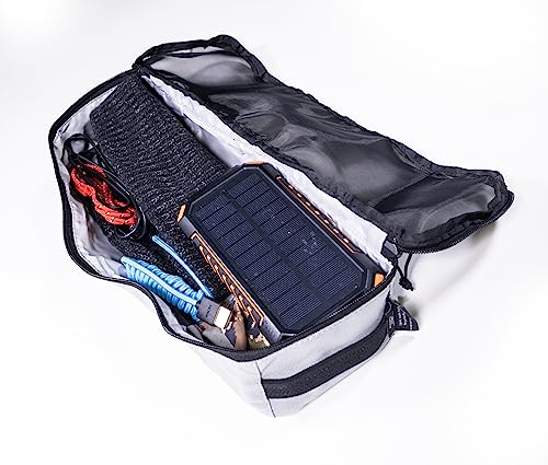 VanEssential Packing Cube with Transparent Mesh Top Small - Cool Gray - color: Cool Gray, size: Small: 15" x 4.5" x 2"