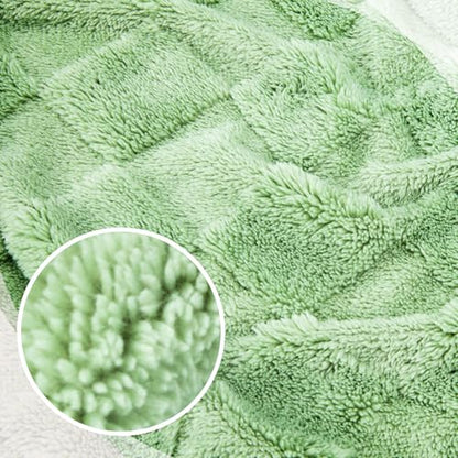 urnexttour Travel Pillow and Blanket Set Neck Pillow Airplane Foam Sage - color: B-sage Green
