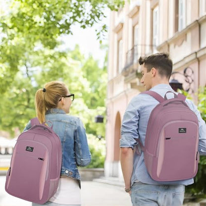 MATEIN Dark Purple Personal Item Backpack, Underseat 15.6 Inch Laptop Bag - color: Dark Purple, size: 15.6 Inch