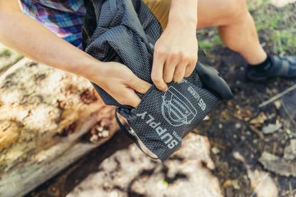 Gregory Supply 115L Adventure Duffel Bag, Obsidian Black - color: Obsidian Black, size: 115L
