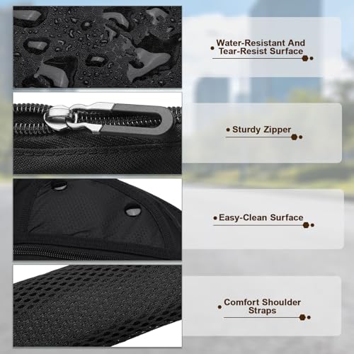 Sling Backpacks for Men Women Crossbody Bags - color: Black