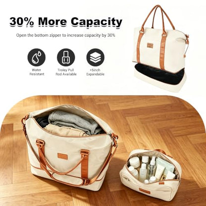 Travelhouse 6-Piece ABS+PC Hardside Luggage Set with Spinner Wheels - color: WHITE, size: 6 piece set