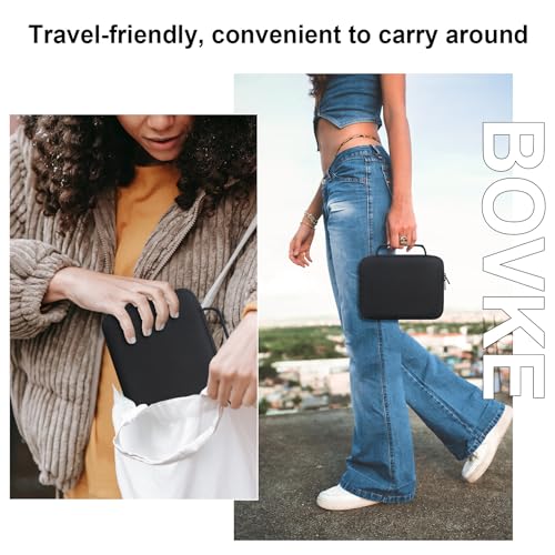BOVKE Travel Sunglasses Organizer, Glasses Display Case, Eyeglasses Organizer Storage Holder for Multiple Pairs for Men Women