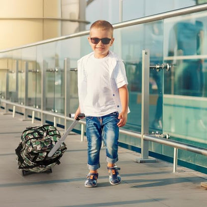 Tilami Rolling Backpack for Boys and Girls,Camouflage - color: Camouflage