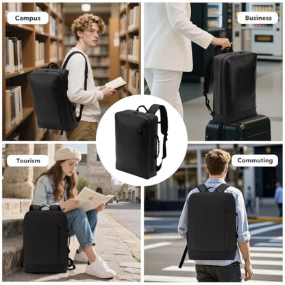 Travel Backpack for 15.6 Inch Laptop, 15L Lightweight, Black - color: Black, size: 15.6 Inch