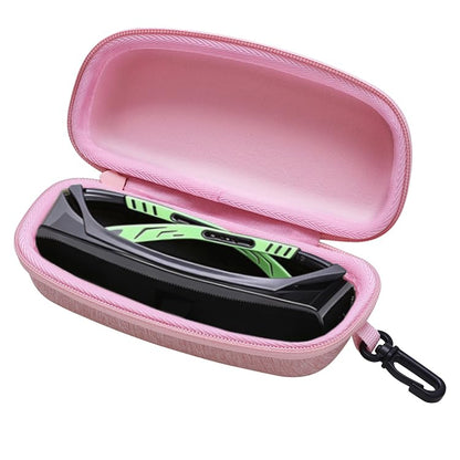XANAD Hard Case for Safety Glasses,Sunglass Eyeglass Shooting Glasses(Pink) - color: Pink
