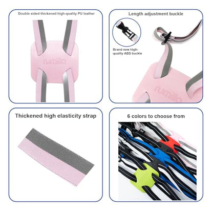 Luggage Straps for Suitcases, Travel Accessories to Connect Two Suitcase, Add A Bag Luggage Strap for Carry On Luggages Adjustable Buckle Belt (Grey/Pink-1pcs) - color: Grey/Pink-1pcs