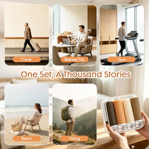 세면 용품용 여행용 병, TSA 승인 여행용 사이즈 용기, 누출 방지 실리콘 샴푸 병, 샴푸 컨디셔너 로션용 투명 가방이 있는 작은 세면도구 용기 - color: 코랄, size: bottles