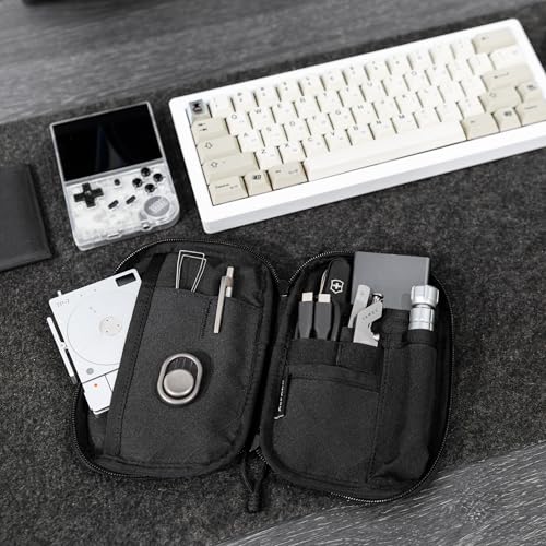 ALPAKA Admin Pouch Pro EDC Organizer Tool Pouch Black Axogrid 300D - color: Black Max-Axogrid 300D