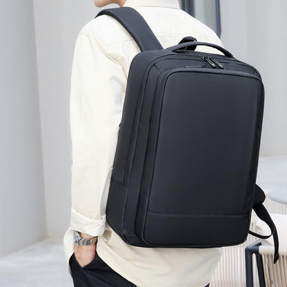 Kamlui Laptop Backpack for Men 17.3 inch Travel Computer Bag - color: Black280