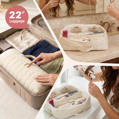 Hair Tool Organizer for Dyson Airwrap and Shark, Beige - color: Beige