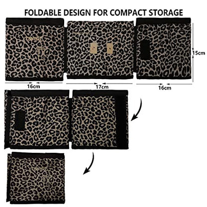 riemot Luggage Travel Cup Holder Free Hand Suitcase Drink Carrier Leopard - color: Hook & Loop: Leopard
