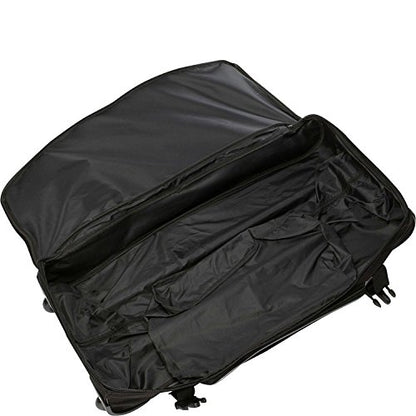 Travelers Club Adventure Rolling Travel Duffel Bag - color: Blue, style: 30-inch