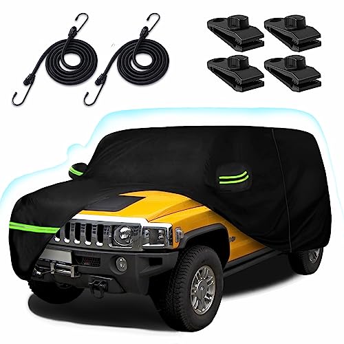 6 Layers Custom Waterproof Car Cover for 2006-2010 Hummer H3 SUV - size: H3 SUV Cover