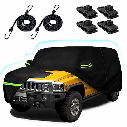 6 Layers Custom Waterproof Car Cover for 2006-2010 Hummer H3 SUV - size: H3 SUV Cover