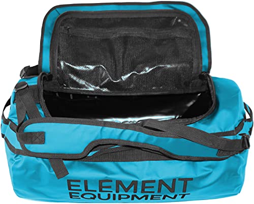 Element Equipment Trailhead Duffel Bag Shoulder Straps Waterproof Teal Medium - color: Teal, size: Medium 51 Liters
