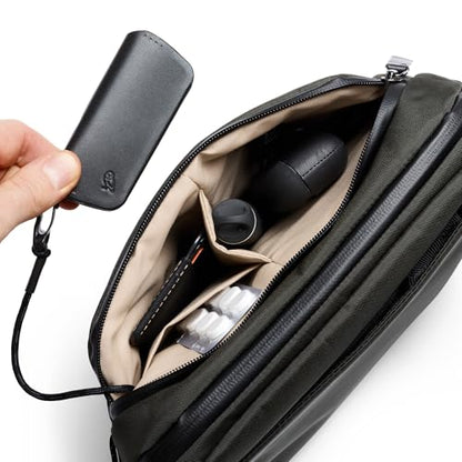 Bellroy Transit Sling (5L travel crossbody bag with internal organization, adjustable strap, and weather-resistant design) - color: Olive