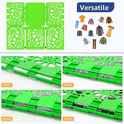 BoxLegend T Shirt Folder V2 Clothes Folding Board laundry folder Durable - color: Green